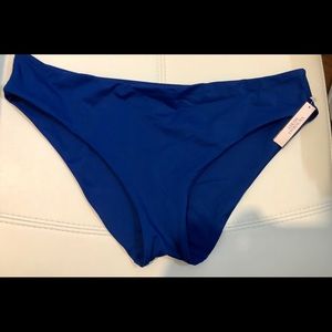 NWT Victoria’s Secret Bikini Bottoms Royal Blue XL